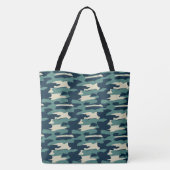 Sac Camouflage Vert (Dos)