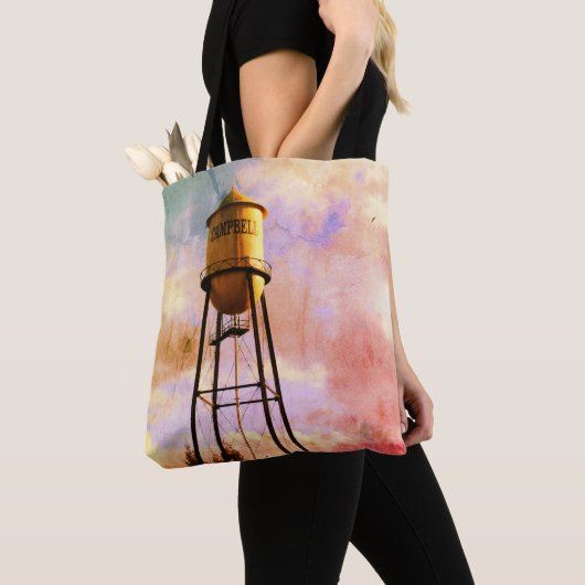 Sac Campbell CA Tour d'eau Totebag en polyester br (De près)