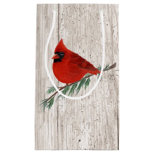 Sac cardinal de cadeau (Devant)