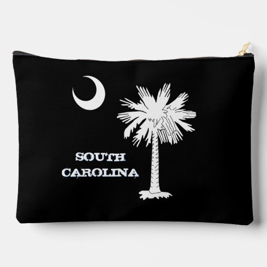 Sac Caroline du Sud, mode noir, drapeau Caroline d (Verso)