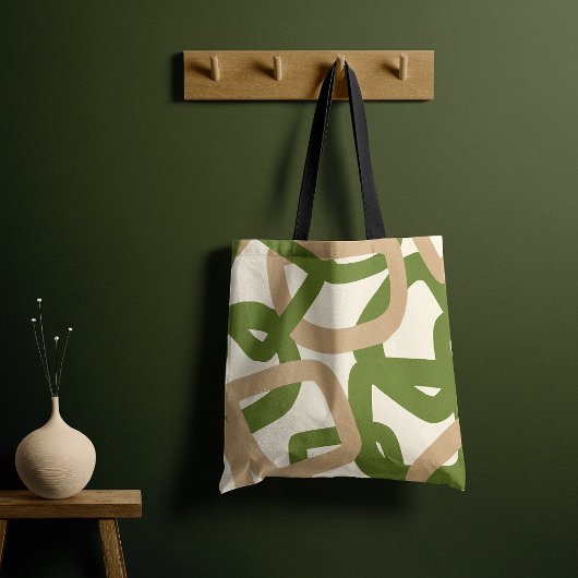 Sac Carré Olive Vert