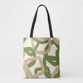 Sac Carré Olive Vert (Devant)