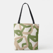 Sac Carré Olive Vert (Dos)