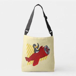 Sac carrossable en dessin de manchot volant