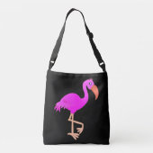 Sac carrossable Flamant rose rose Couleurs personn (Dos)