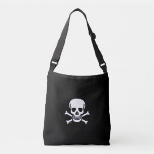 Sac carrossable noir en os