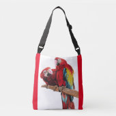 Sac carrossable rouge Macaw (Devant)