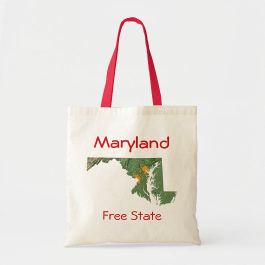 Sac Carte du Maryland (Devant)