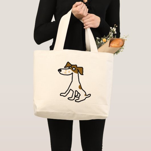 Sac Cartoon Jack Russell (Devant (produit))