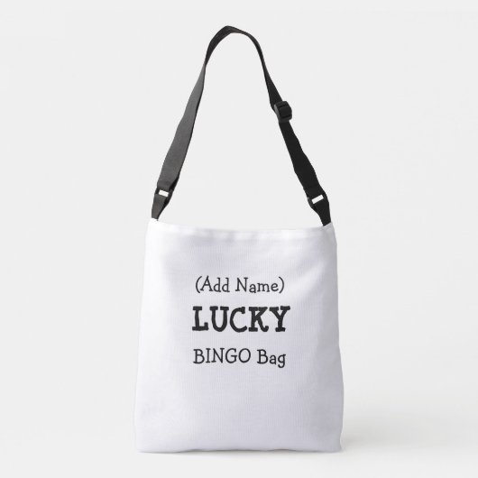 Sac chanceux personnalisé de BINGO-TEST avec la (Dos)