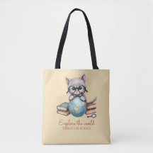 Sac "Chat Errant" personnalisé adorable