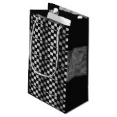 Sac Checkered de cadeau de drapeau (Dos Angle)