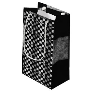 Sac Checkered de cadeau de drapeau