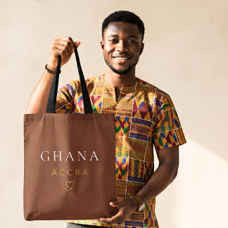 Sac chic Accra Monogram Design-Cadeau Afrique de l