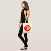 Sac - chiot - rouge japonais (Devant (modèle))
