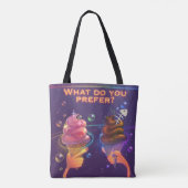 Sac coloré avec glace motivationnelle  (Dos)