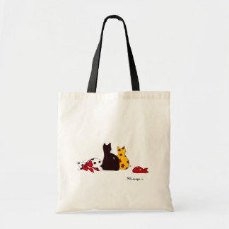 Sac coloré de chats