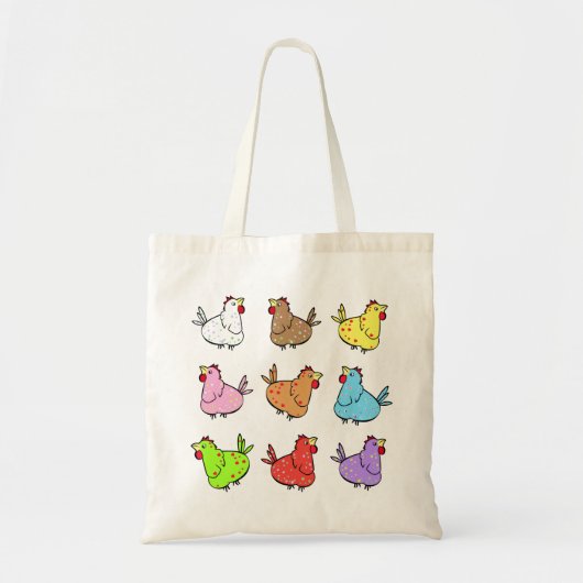 Sac coloré de poulet (Devant)