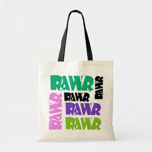 Sac coloré de Rawr (Devant)