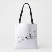 Sac commercial Polar Bear & Cub Sac fourre-tout Be (Devant)