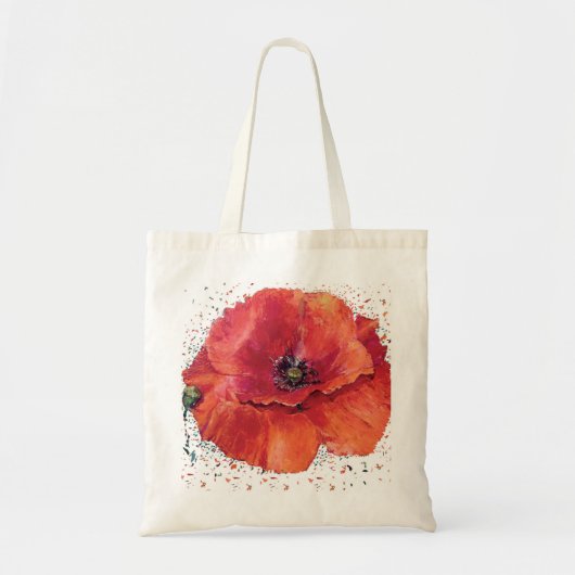 sac coquelicot rouge (Devant)