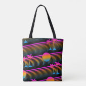 SAC COREY TIGER RÉTRO 80s PALMIERS (Dos)