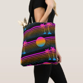 SAC COREY TIGER RÉTRO 80s PALMIERS (De près)