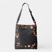 Sac corporel personnalisé "fou pour l'automne" (Dos)