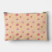 Sac cosmétique à motif fraise mignon (Verso)