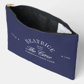 Sac cosmétique Bachelorette Bach Navy Blue (Ouvrir)