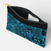 Sac cosmétique bleu clair (Ouvrir)