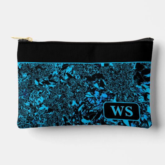 Sac cosmétique bleu clair (Recto)