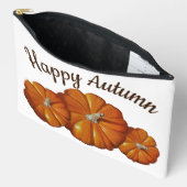 Sac cosmétique citrouille (Ouvrir)