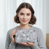 Sac cosmétique de jardin enchanté