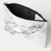Sac cosmétique en marbre gris (Ouvrir)