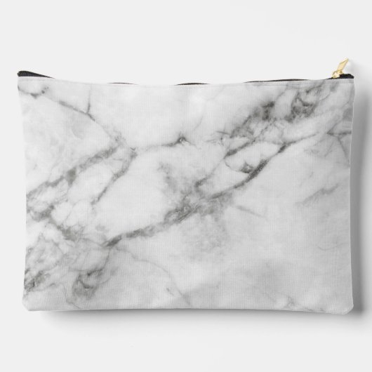 Sac cosmétique en marbre gris (Verso)