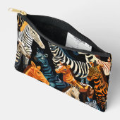 Sac cosmétique Exotic Jungle Safari Zebra (Ouvrir)