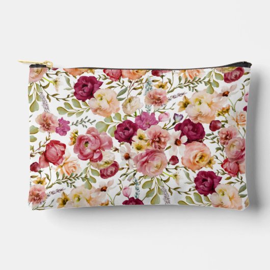 Sac cosmétique Fleur sauvage doux (Recto)