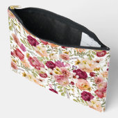 Sac cosmétique Fleur sauvage doux (Ouvrir)