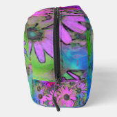 Sac cosmétique floral coloré personnalisable (Droite)