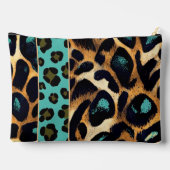 Sac cosmétique motif léopard (Verso)