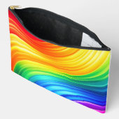 Sac cosmétique Rainbow Glow (Ouvrir)