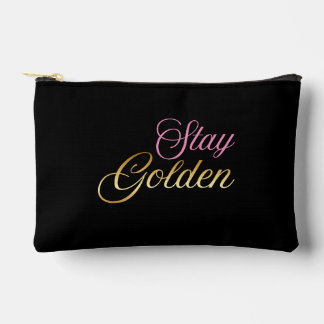 Sac cosmétique Rose et Or Stay Golden