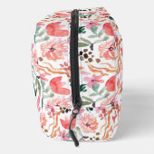 Sac cosmétique rose floral monogramme (Droite)