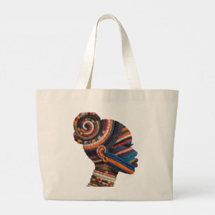 Sac Coton pour Femmes Noires Colorées à Célébrer