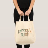 Sac couleur drapeau irlandais Limerick Irlande (Devant (produit))