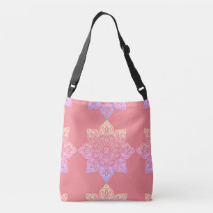 Sac croisé pêche avec pastel Medallion