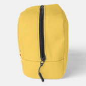 Sac d'abeille rétro-jaune à peigne jaune | Texte p (Droite)