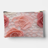 Sac d'accessoires à maquillage floral (Verso)