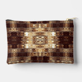 Sac d'accessoires Abstrait Brown profond (Verso)